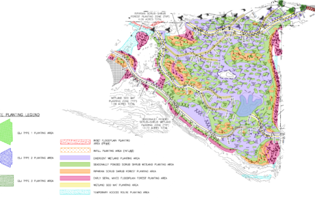 GoldCreekPondPlanting